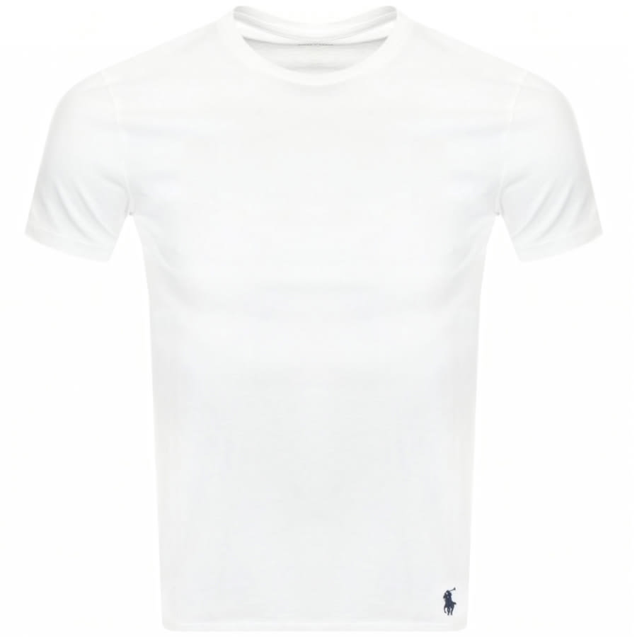 Alternative Image for ProductRalph Lauren 2 Pack Crew Neck T Shirts White2